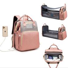 Conjunto de fraldas de viagem para bebês mochila de cuidados com o bebê